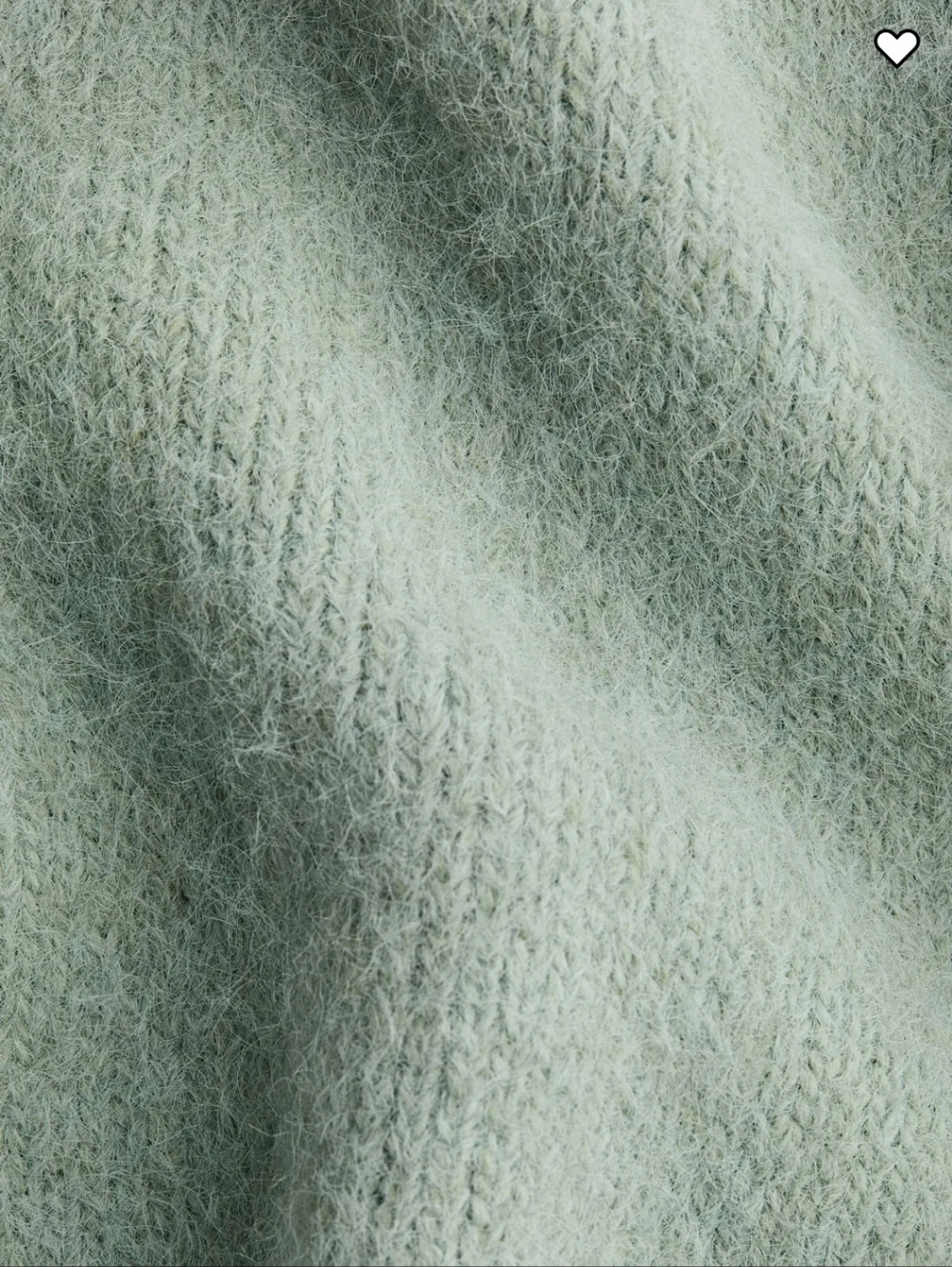 H&M NWT Soft Knit Women's Sweater in Light Sage - Picture 4 of 4